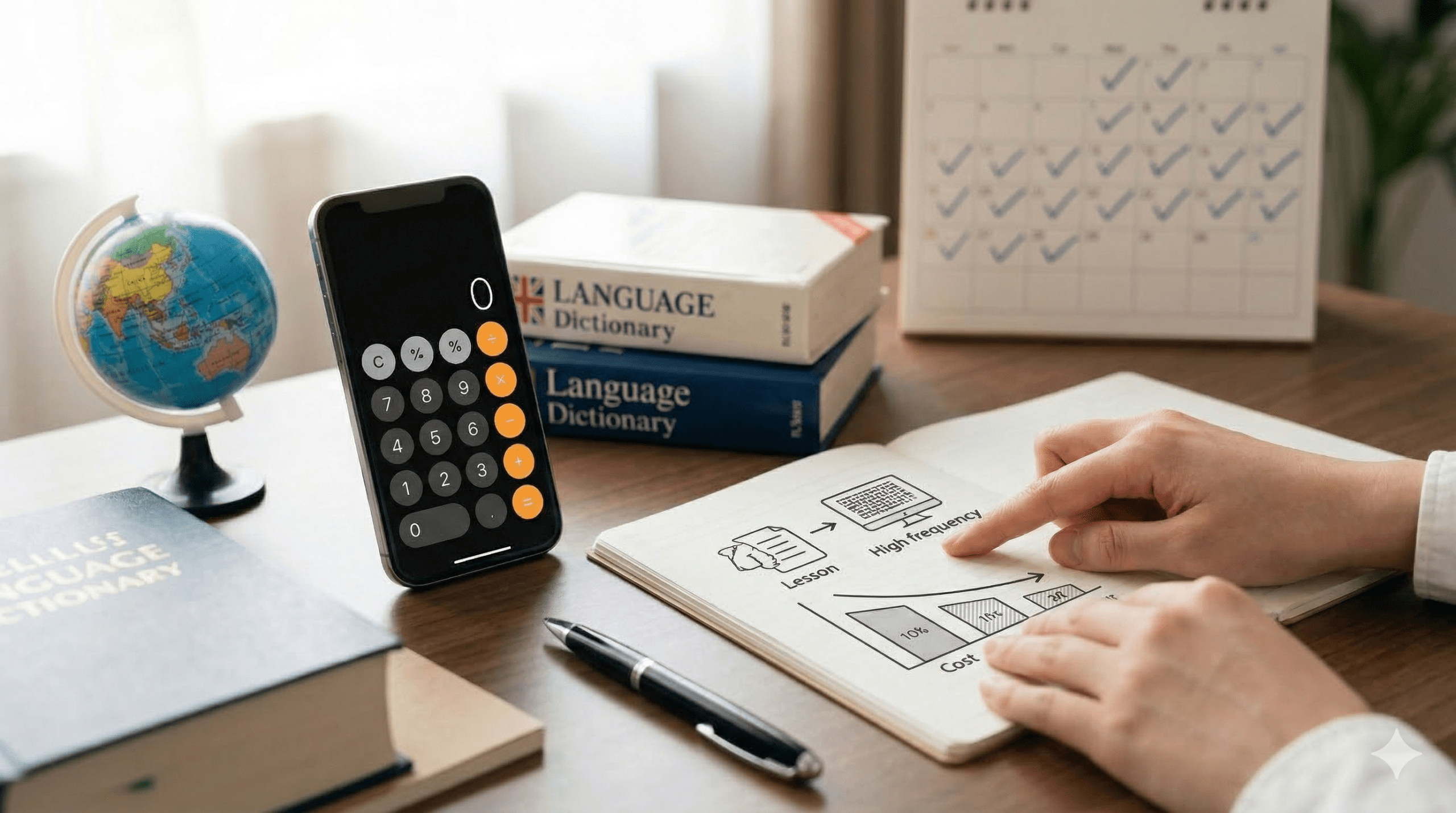 コストパフォーマンスを分析。プレミアムプランの1レッスンあたりの安さ。