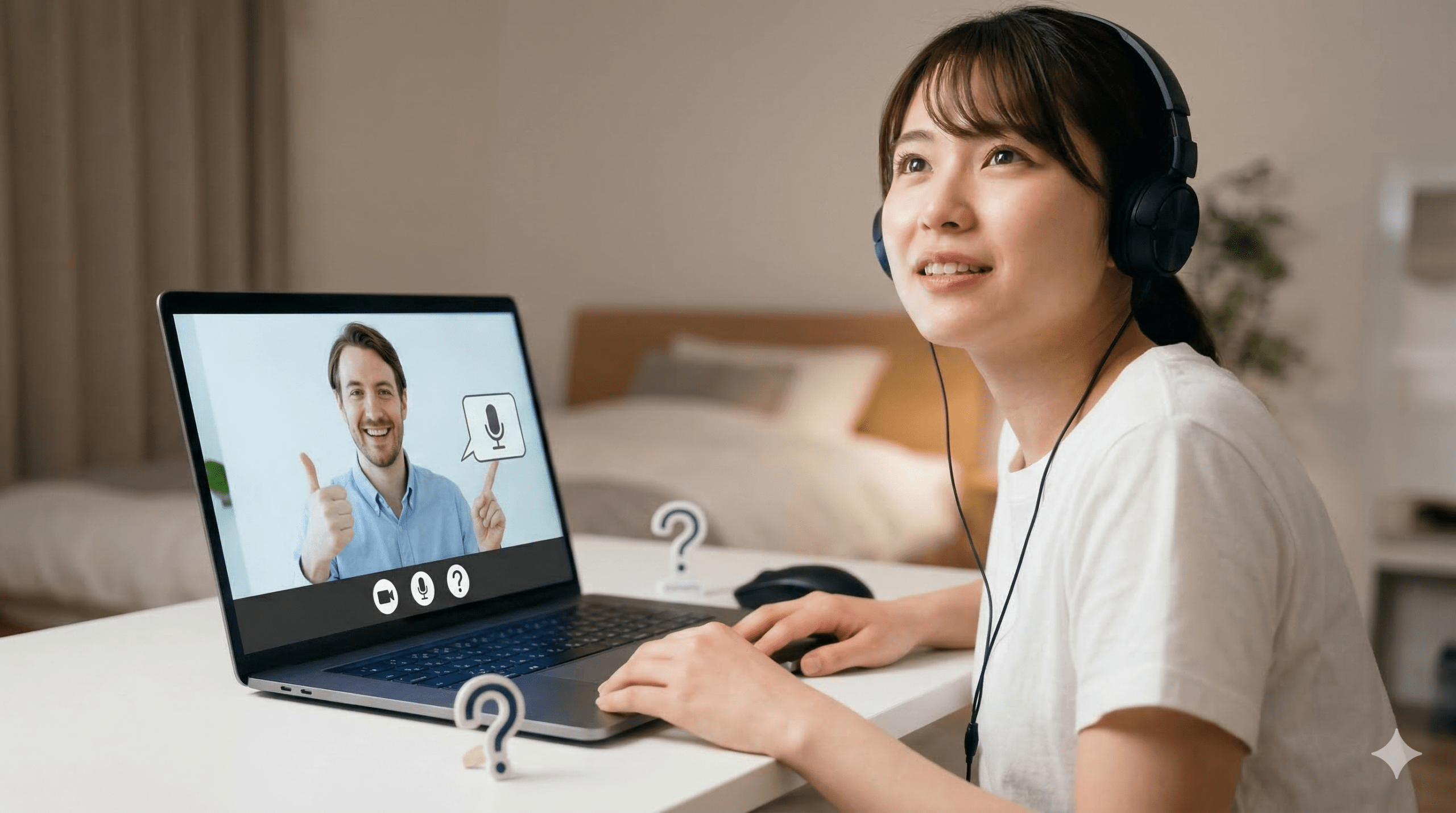 初心者も安心。はじめてのレッスン専用教材で講師が優しくサポート。