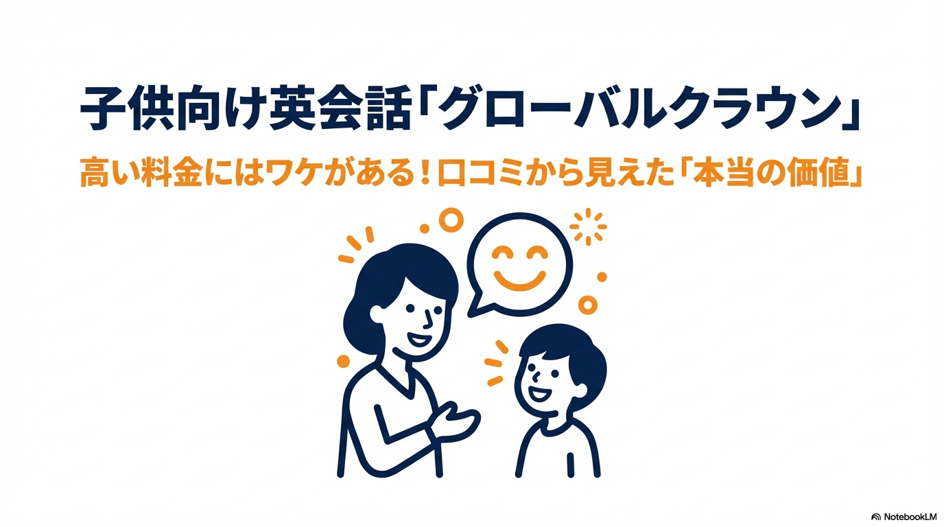 グローバルクラウンの口コミから見えた本当の価値と料金が高い理由を解説するスライド