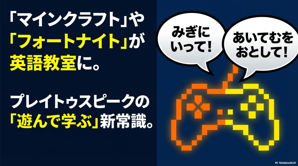 マインクラフトやフォートナイトが英語教室になる、遊んで学ぶ新常識